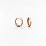 Orecchini Unisex a Cerchio Piccoli in Oro 14K - GIOIELLO ITALIANO