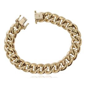 14kt yellow gold grumetta bracelet | Gioiello Italiano
