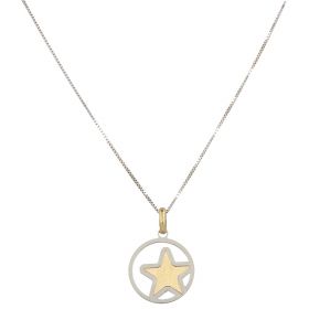 14kt gold necklace with star pendant | Gioiello Italiano