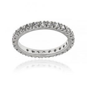 Silver ring with white cubic zirconia | Gioiello Italiano