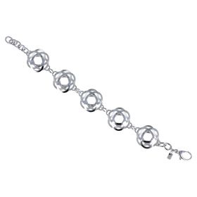 Silver "Atom" bracelet | Gioiello Italiano