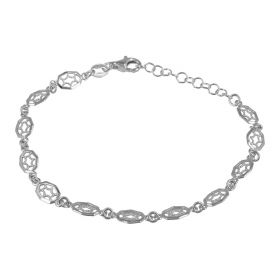 Light 925 sterling silver bracelet | Gioiello Italiano