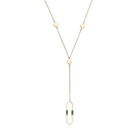 Mellifera lange Halskette aus 14kt Gold | Gioiello Italiano