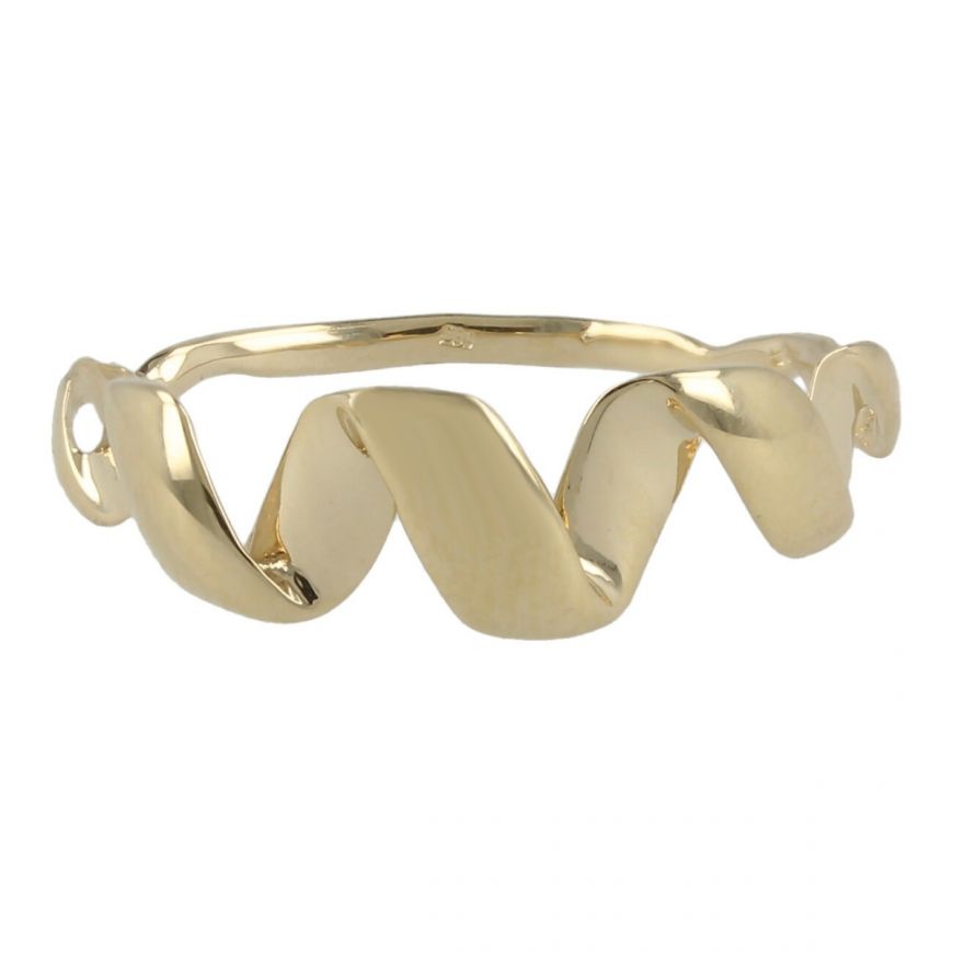 Ring "Schleife" aus 14kt Gold | Gioiello Italiano