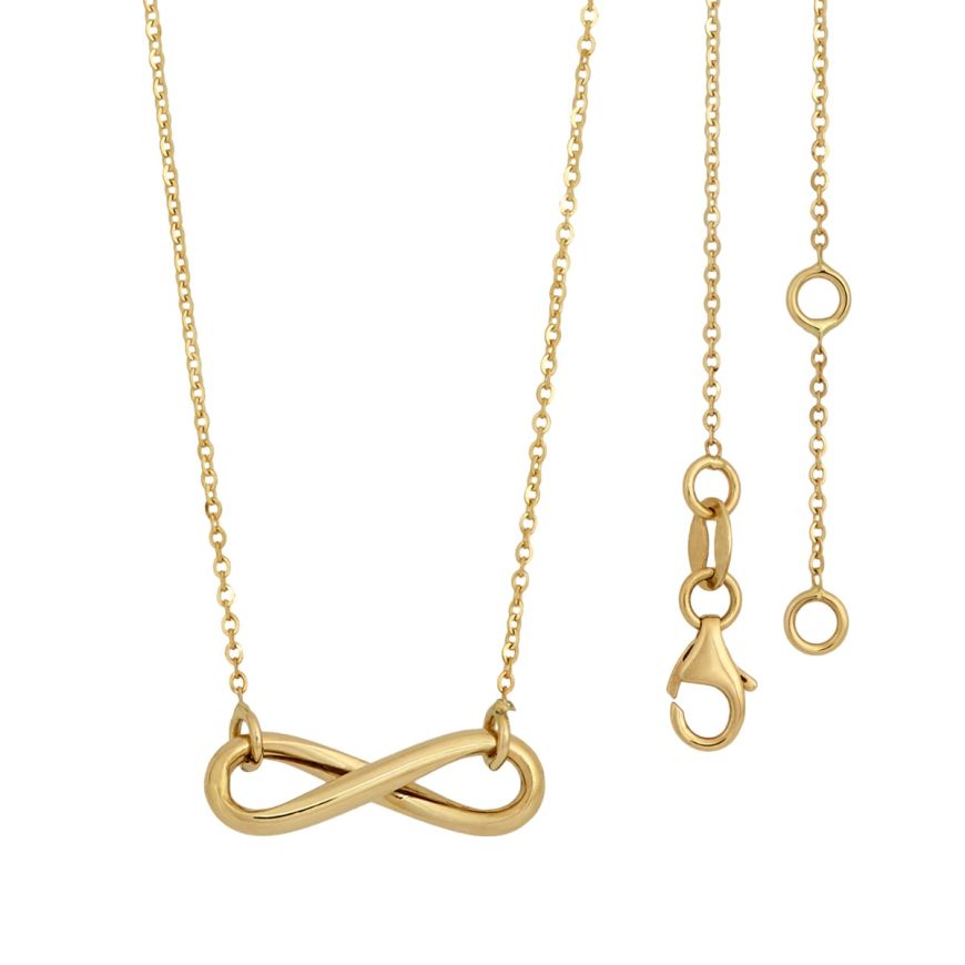 Unendliche Halskette aus 14kt Gold | Gioiello Italiano