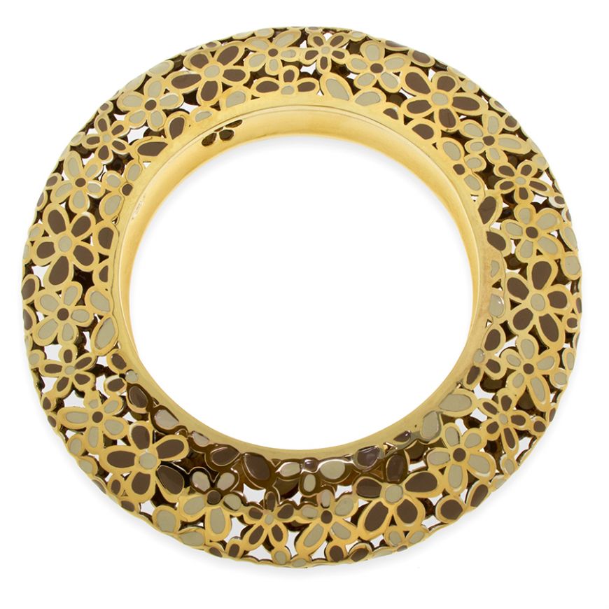 Yellow gold plated silver bracelet | Gioiello Italiano