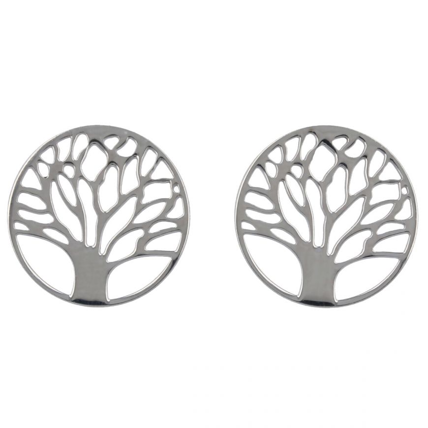 "Tree of Life" silver earrings | Gioiello Italiano